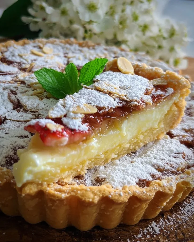 Crostata Paradiso con crema e frutta fresca