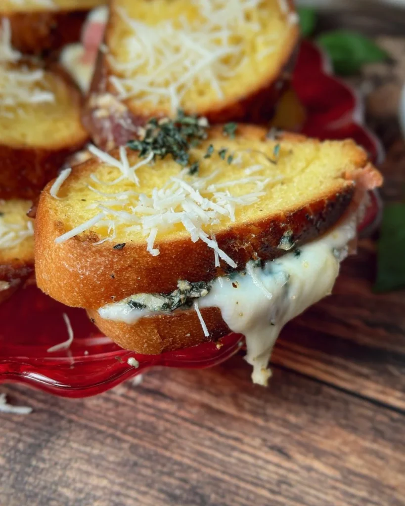 Crostoni di Pane con vari condimenti e presentazione invitante