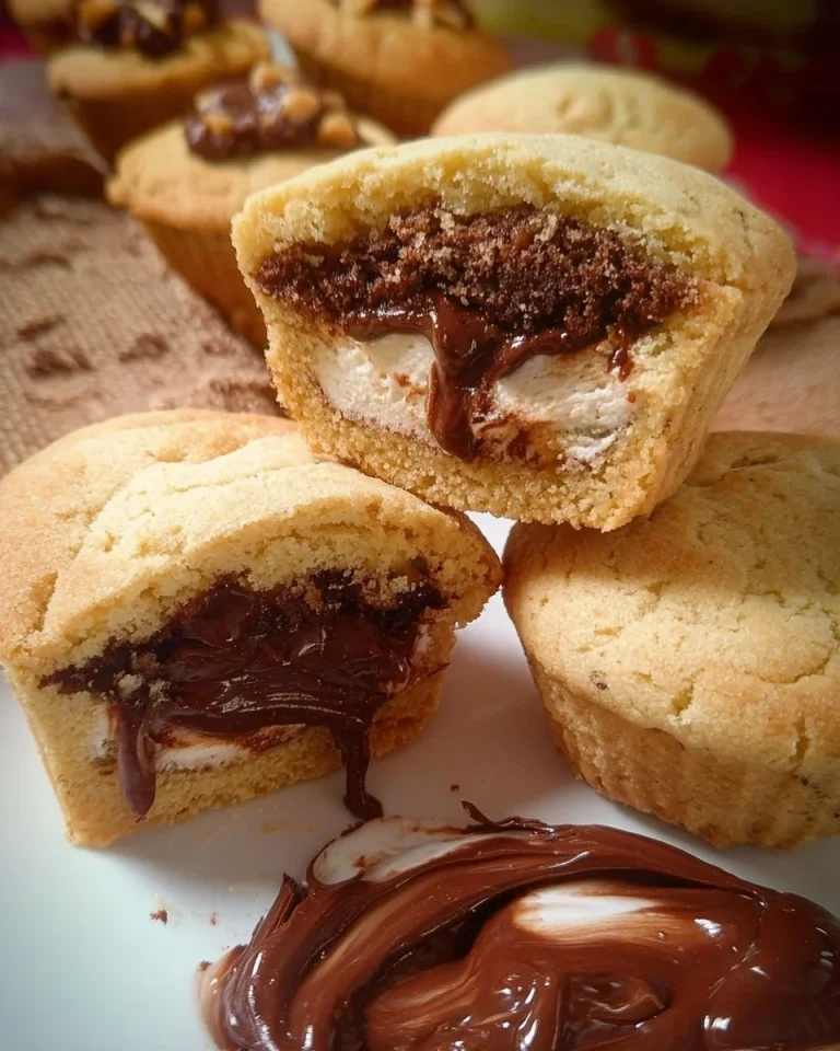 Deliziosi dolcetti con crema e Nutella per una dolce merenda