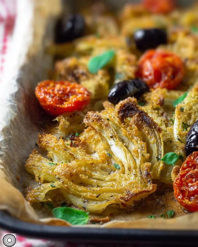 Finocchi Gratinati alla Mediterranea, piatto delizioso e saporito