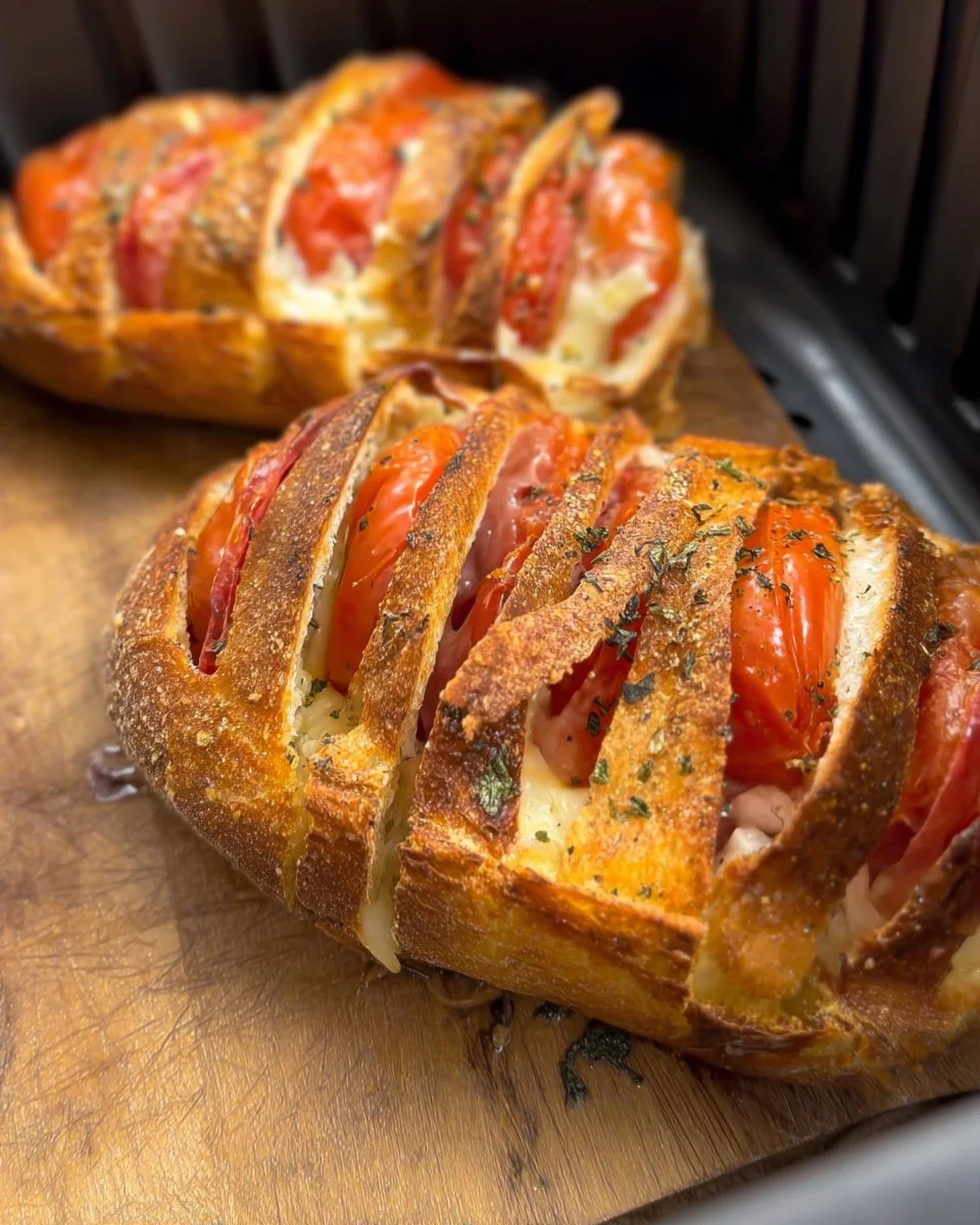 Panini a fisarmonica, un gustoso panino ripieno di ingredienti freschi e saporiti.