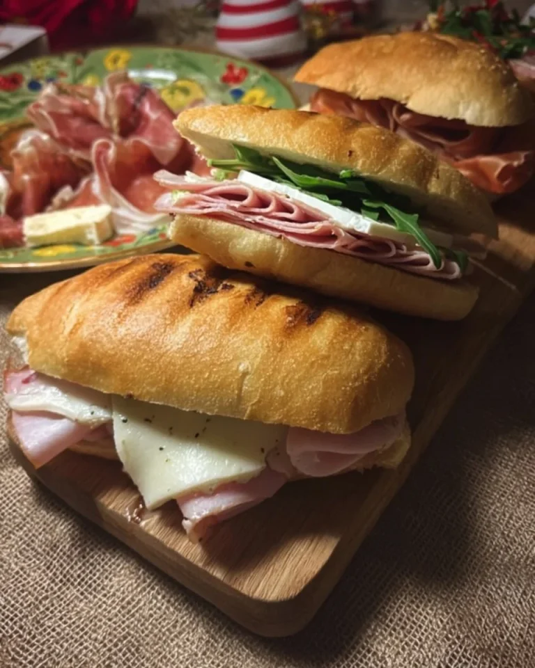 Panini all'olio sofficissimi freschi su un tavolo da pranzo