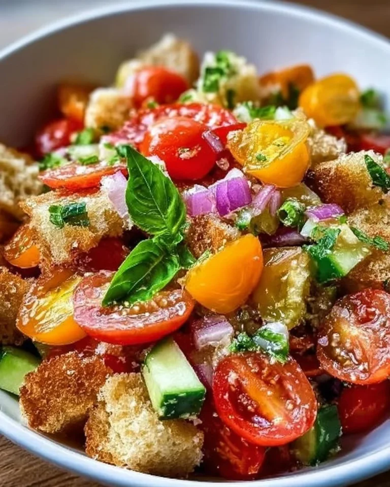 Panzanella Toscana con Amore - un'insalata fresca e gustosa
