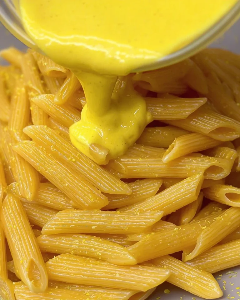 Pasta Cremosa allo Zafferano con ingredienti freschi