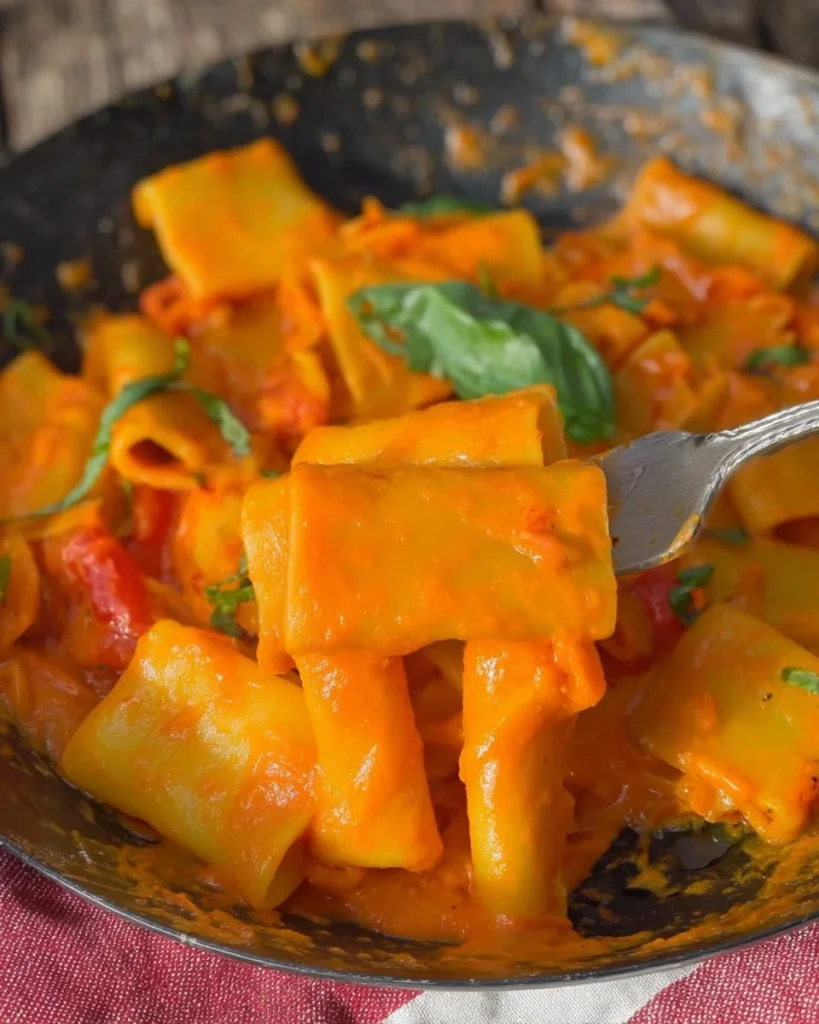 Pasta Patate e Peperoni Cremosa: un piatto ricco e gustoso