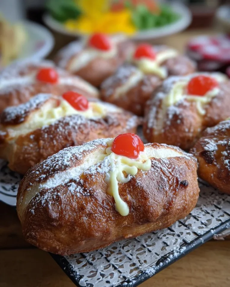 Un piatto di VIENNESI Messinesi, dolci siciliani irresistibili.