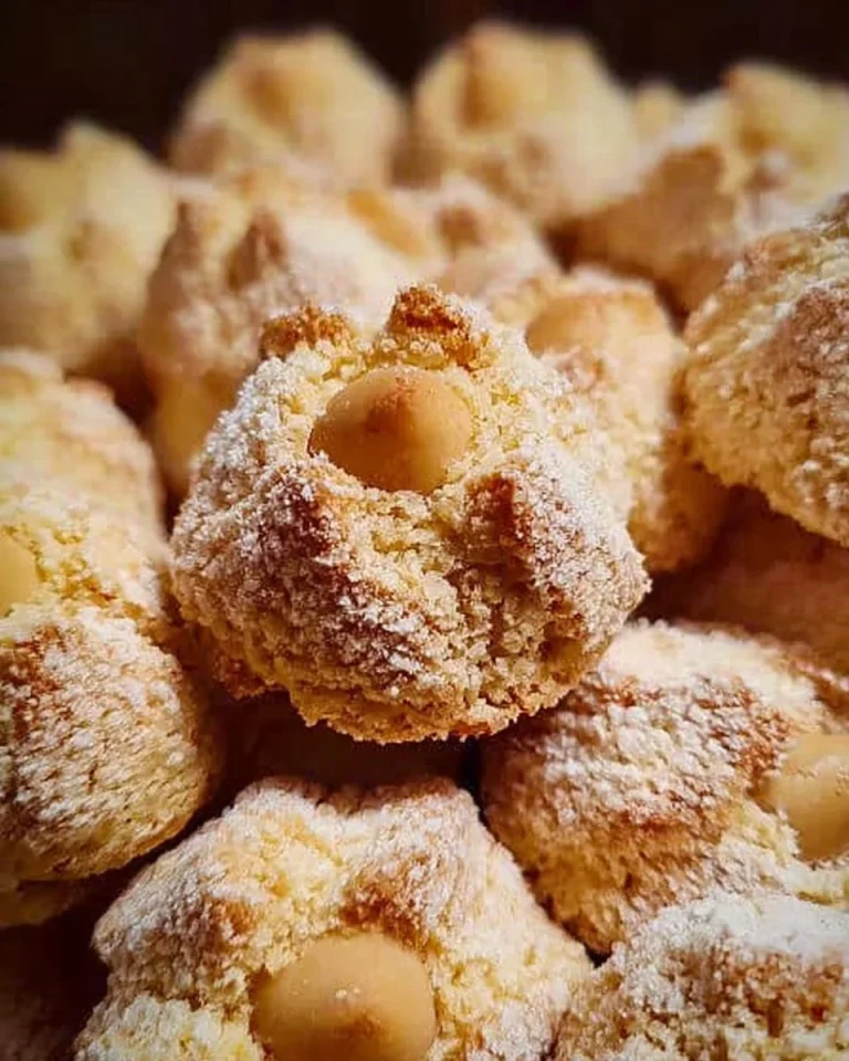 Amaretti sardi, dolcetti tipici della Sardegna in una confezione elegante.