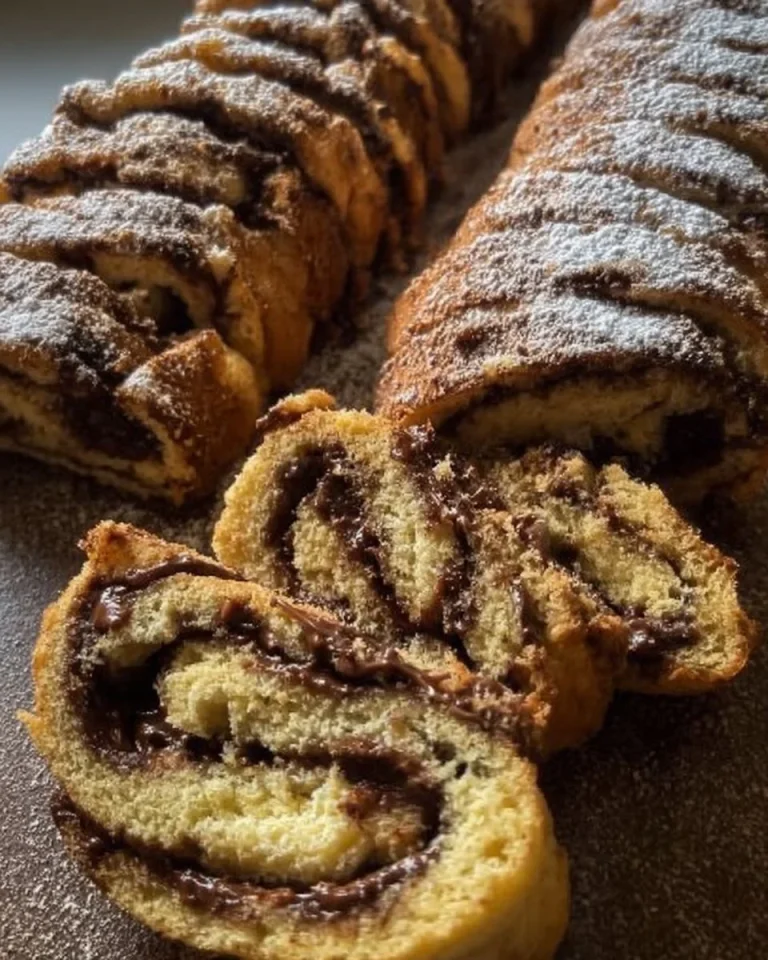 Biscotti arrotolati alla marmellata e Nutella su un piatto