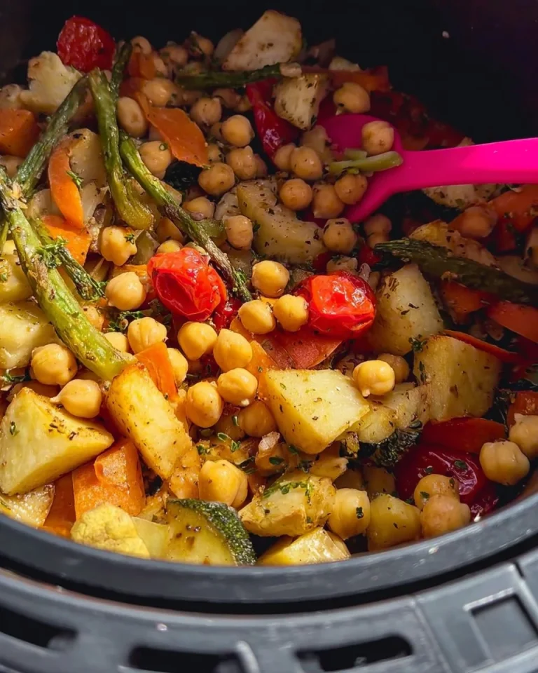 Contorno di Verdure cucinato nella Friggitrice ad Aria
