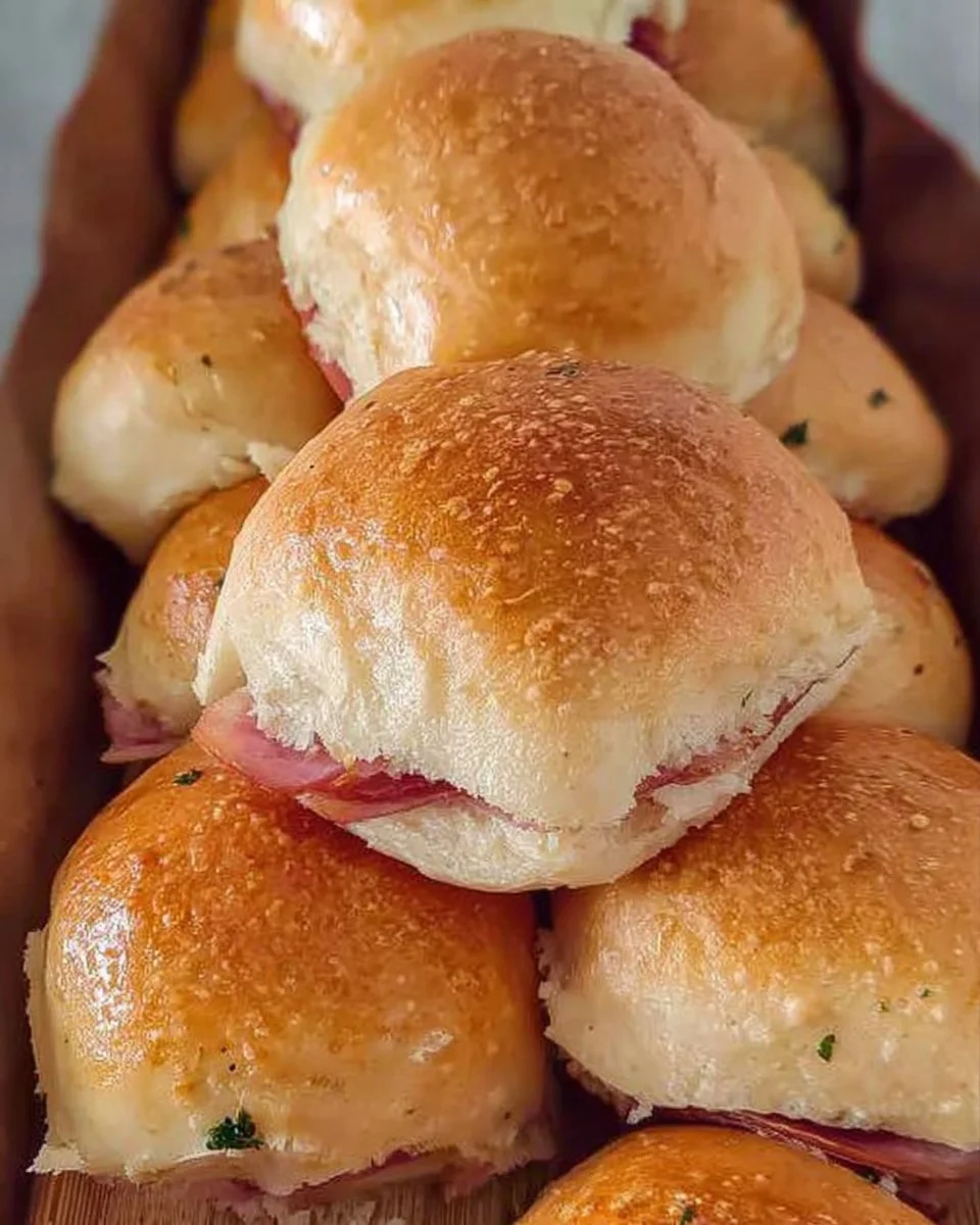 Ricetta di panini morbidi appena sfornati con ingredienti freschi