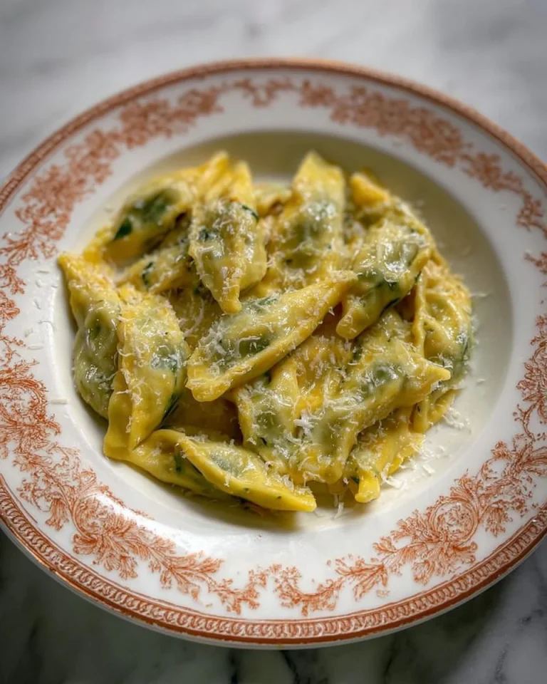 Piatto di Tortelli Piacentini con ripieno tradizionale