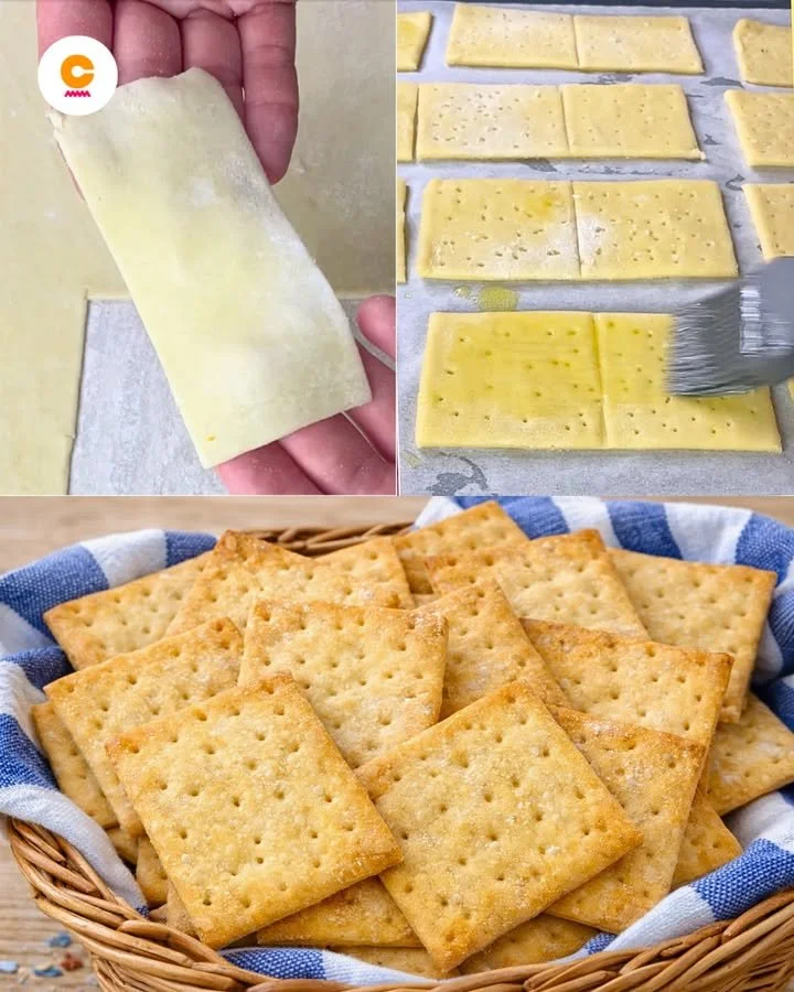 CRACKERS FATTI IN CASA