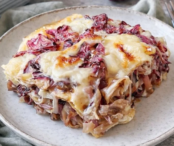 Lasagne al Radicchio - piatto delizioso e tradizionale italiano