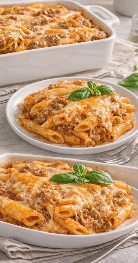 Pasta al Forno con Salsiccia