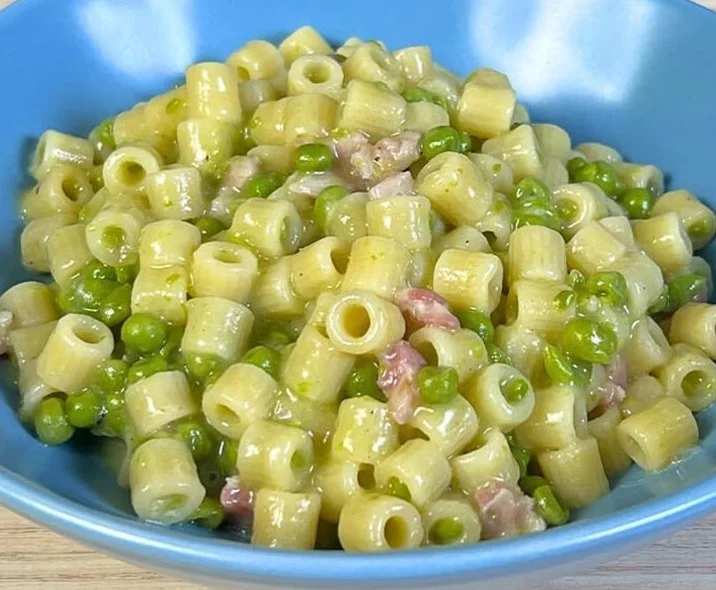 Pasta e Piselli Cremosa