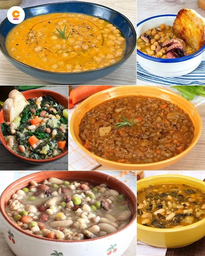 PERFETTE PER RIMETTERSI IN FORMA DOPO LE FESTE Ecco 56 idee di ZUPPE e MINISTRE da leccarsi i baffi, leggere ma nutrienti e sazianti!