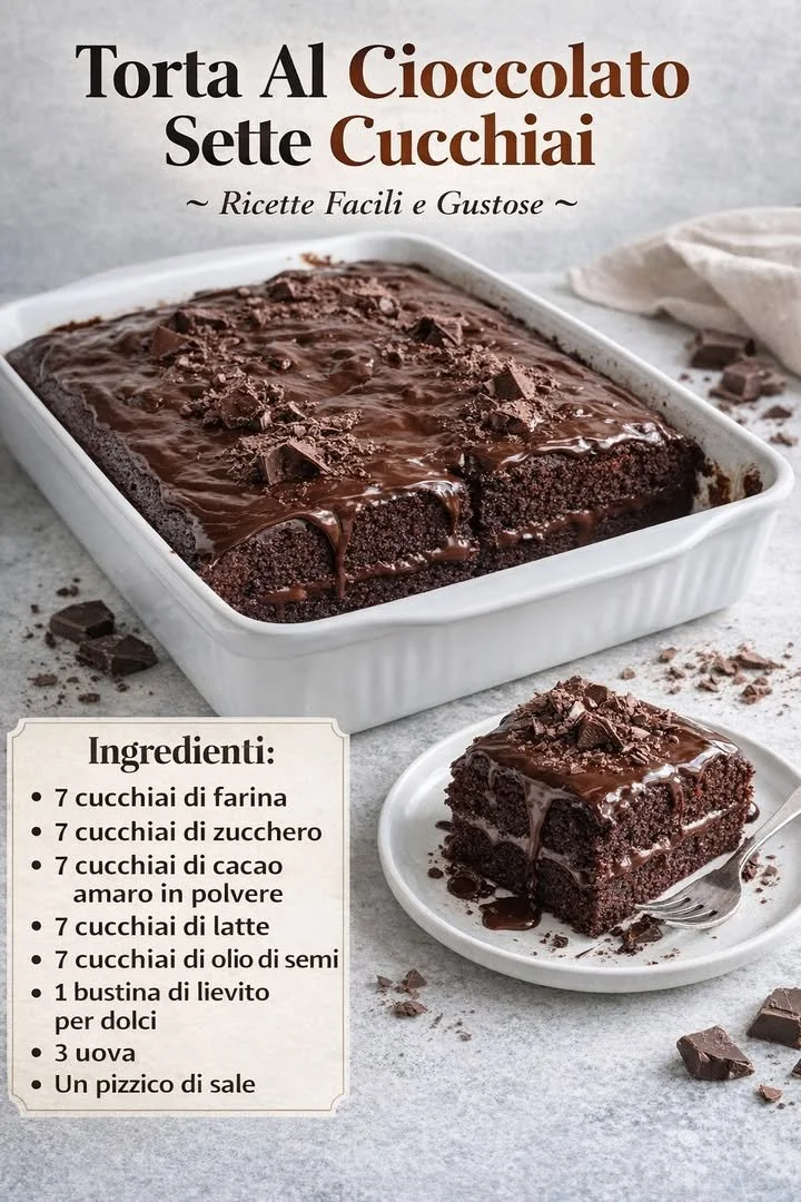 Torta Al Cioccolato Sette Cucchiai