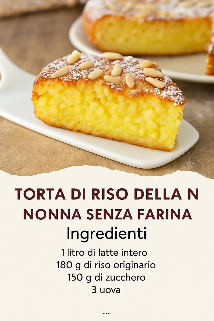 Torta di Riso della Nonna