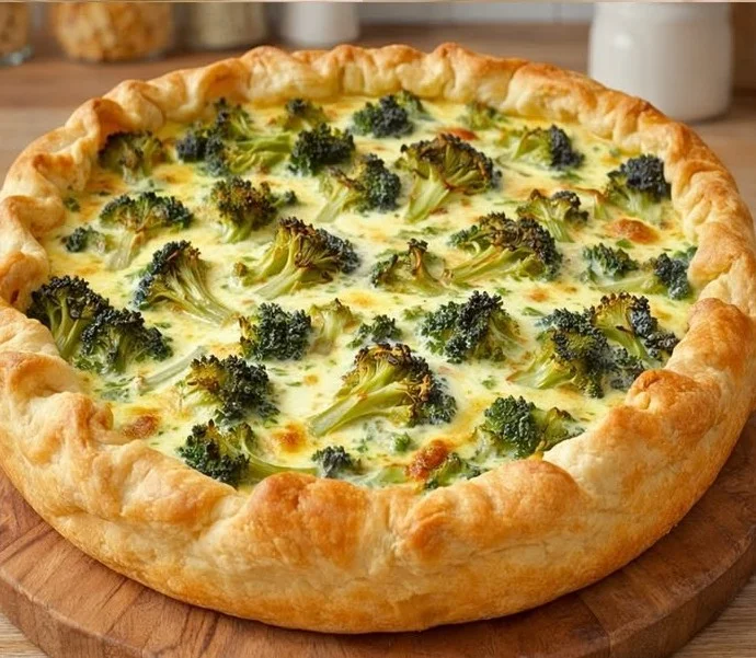 Torta Salata ai Broccoli e Ricotta, un piatto vegetariano delizioso