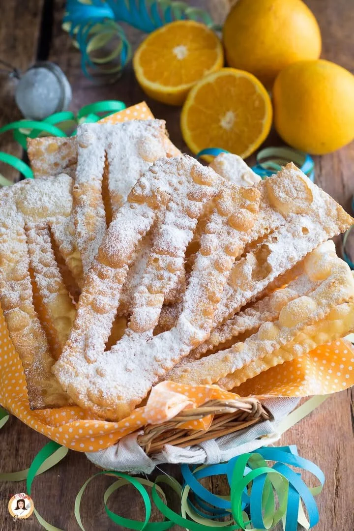 Chiacchiere all’arancia
