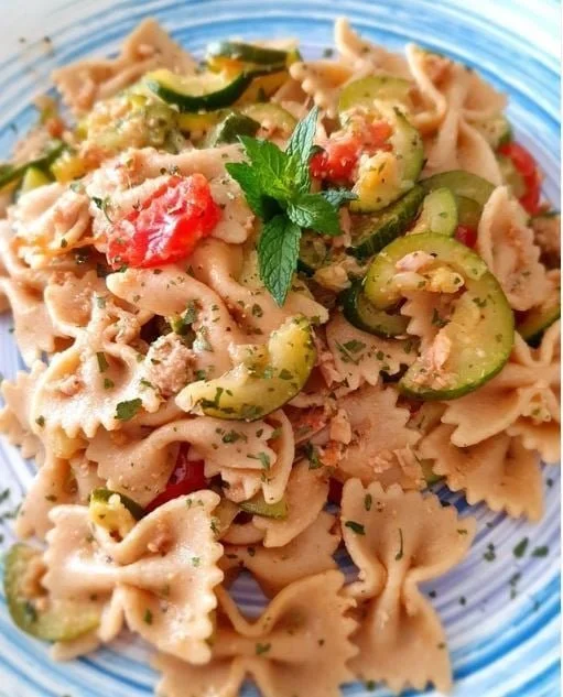 Pasta al tonno e zucchine