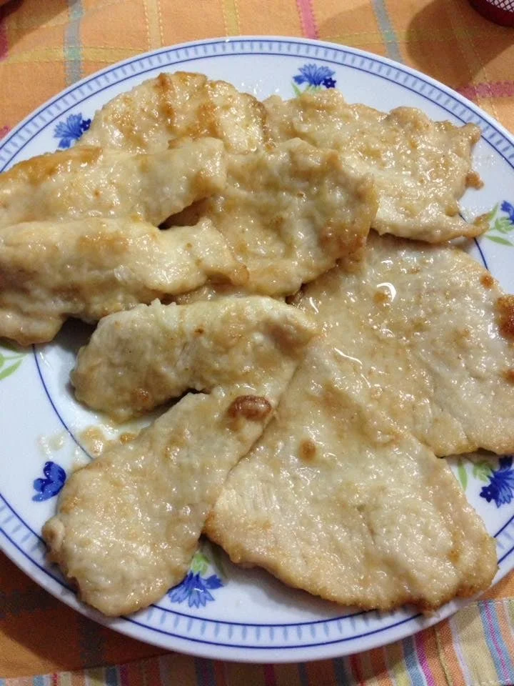 Scaloppine di pollo al vino bianco