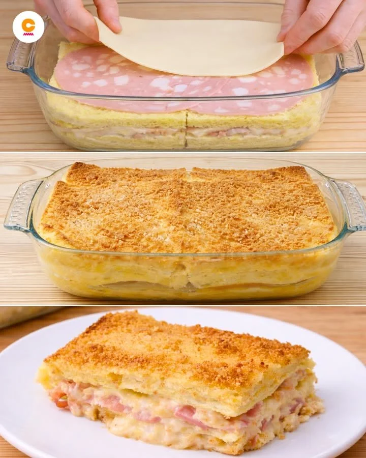 Torta di Pancarré Filante