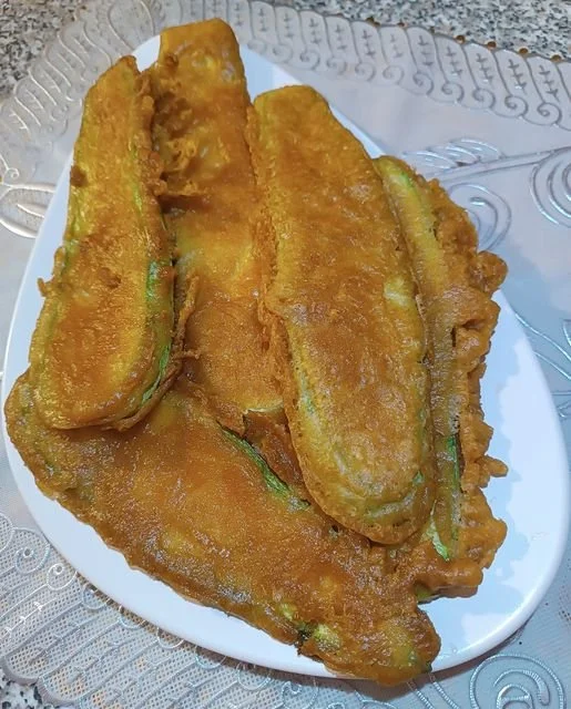 Zucchine indorate e fritte