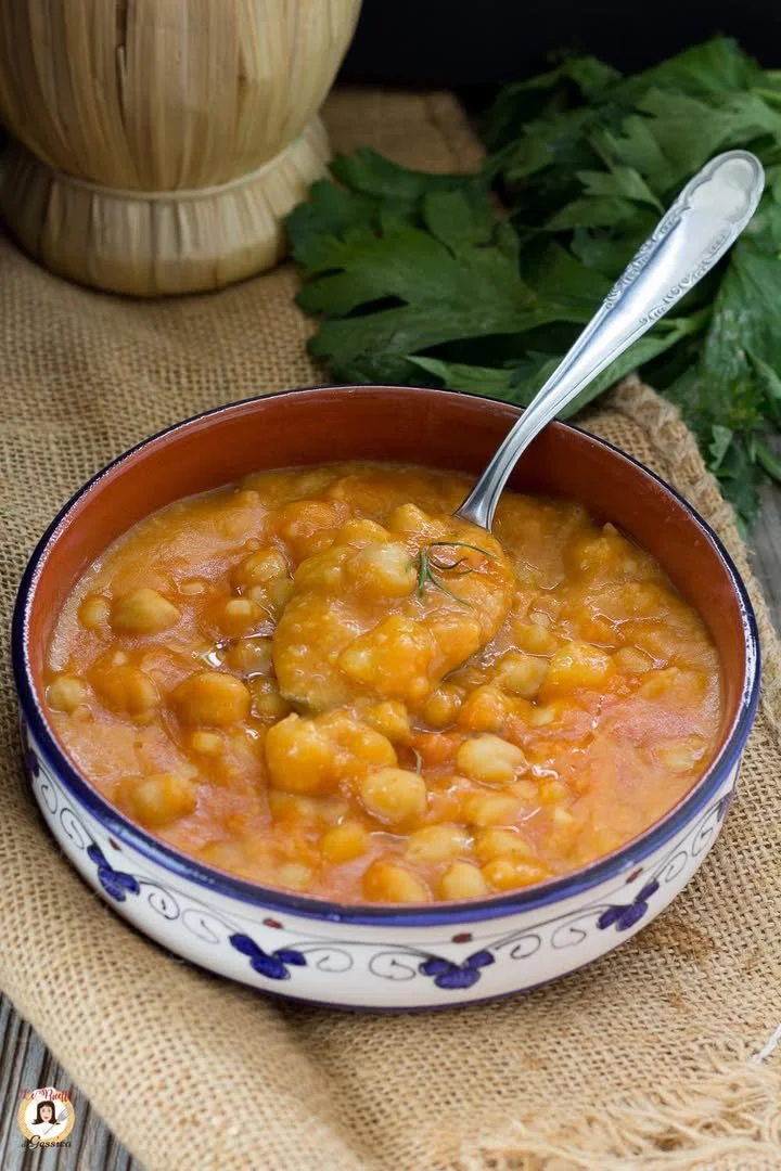 Zuppa di ceci e patate